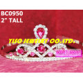 Superbes couronnes et tiaras de cristal simples